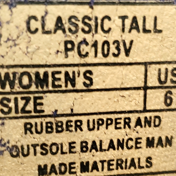 PUDDLETONS WOMEN RAIN BOOTS- SIZE 6 - Picture 12 of 13